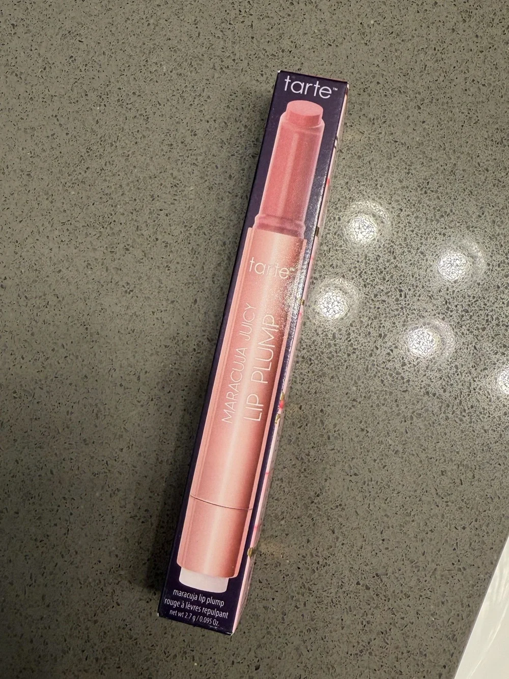Tarte Maracuja Juicy Lip Plump Vanilla Cupcake Full Size New in Box